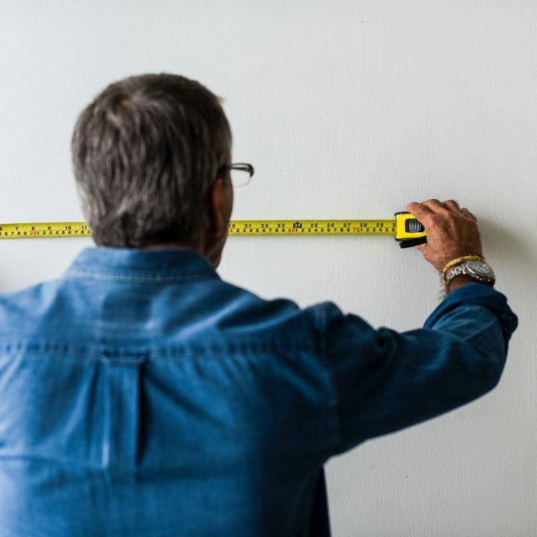 Tape Measure Guide for Measuring Window Treatments